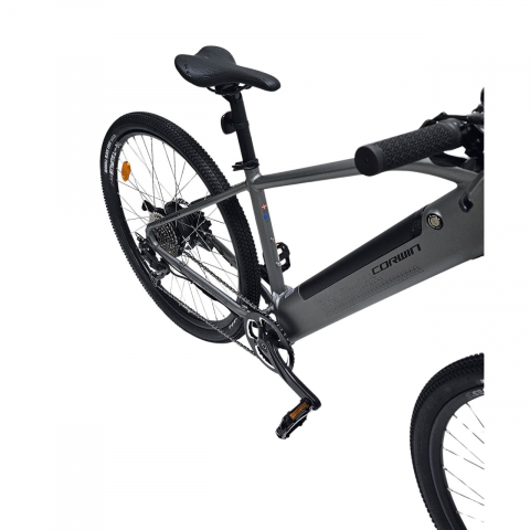 Bicicleta Electrica Corwin 28162 - 28 Inch, 450mm, Gri [4]