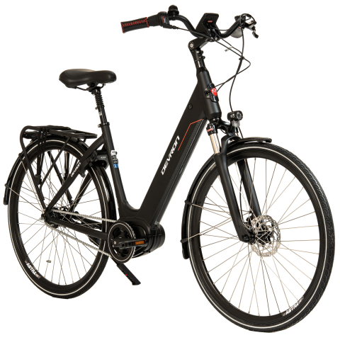 Bicicleta Electrica Devron 28122 - 28 Inch, L, Negru [1]