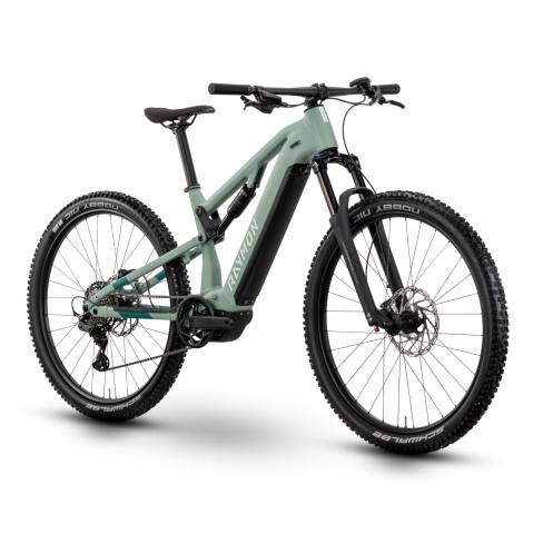 Bicicleta Electrica Raymon Full Suspension Trailray 120 2025 - 29 Inch, M, Verde - Deore LG [1]