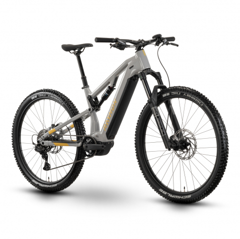 Bicicleta Electrica Raymon Full Suspension Trailray 120 Pro 2025 - 29 Inch, L, Gri - Deore LG [1]
