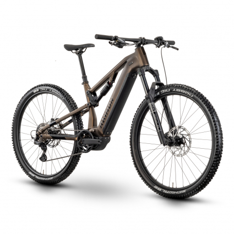 Bicicleta Electrica Raymon Full Suspension Trailray 120 Pro 2025 - 29 Inch, M, Maro - Deore LG [1]