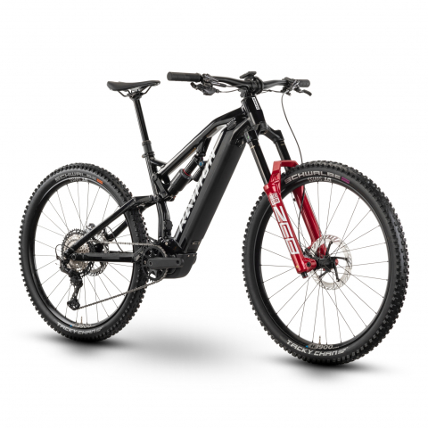 Bicicleta Electrica Raymon Full Suspension Trailray 170 Ultra 2025 - 29 Inch, L, Negru - XT [1]