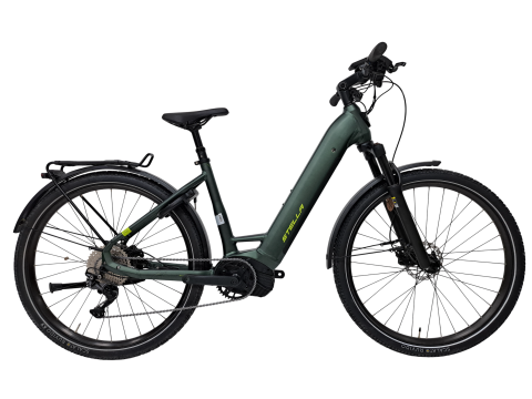 Scutere, ATV si Biciclete - Bicicleta electrica Trekking Stella Tierra - 29 inch, 10V, L, Verde mat