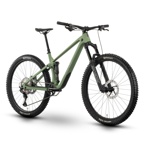Bicicleta Full Suspension Raymon Rokua 150 Pro 2025 - 29 Inch, L, Verde - XT [1]