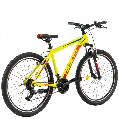 Bicicleta MTB Colinelli COL23, Marimea M, 27.5 inch, Galben, Schimbator Shimano ST-EF500, 21 Viteze, Cadru Aluminiu, Frane V - Brake [1]