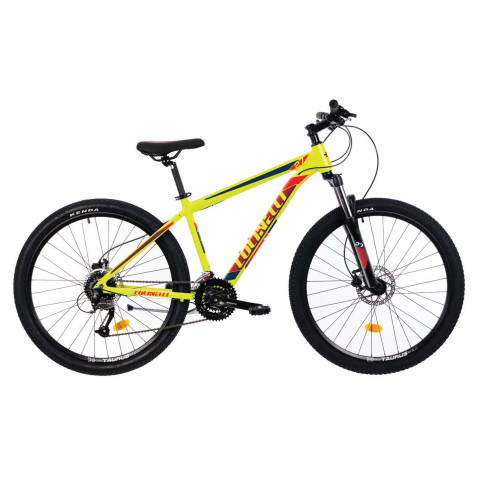 Biciclete MTB - Bicicleta MTB Colinelli COL27, Marimea M, 27.5 inch, Verde, Schimbator Shimano Altus, 24 Viteze, Cadru Aluminiu, Frane pe Disc