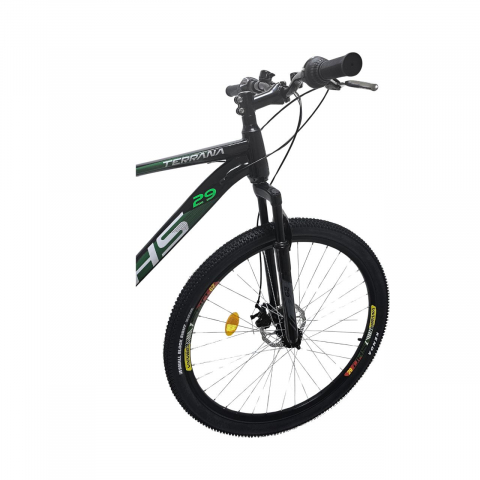 Bicicleta Mtb Dhs 2905 - 29 inch, M, Negru-Verde [4]