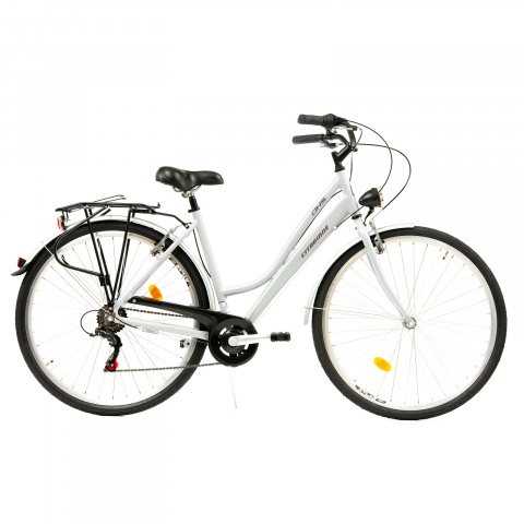 Biciclete Oras-Trekking - Bicicleta Oras Dhs City 28001 - 28 Inch, L, Argintiu