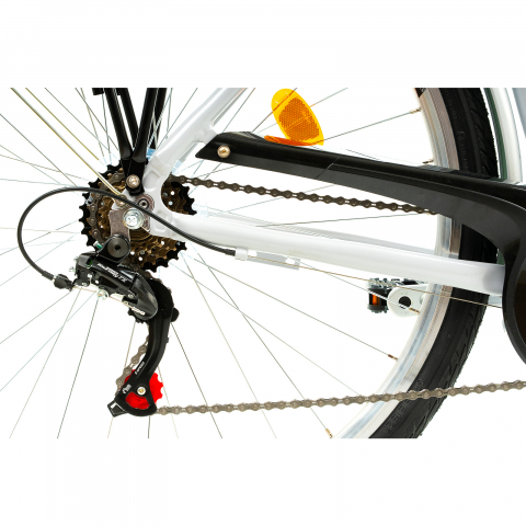 Bicicleta Oras Dhs City 28001 - 28 Inch, L, Argintiu [4]