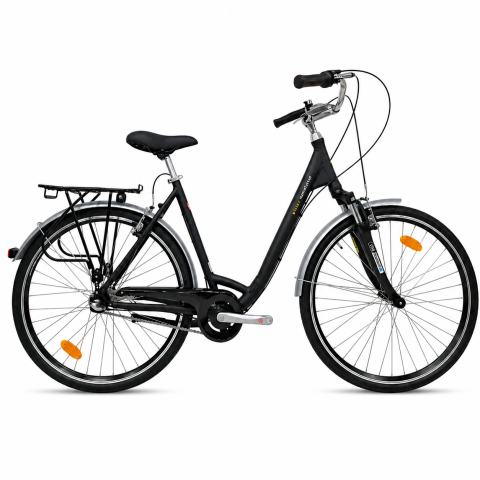 Scutere, ATV si Biciclete - Bicicleta Oras Kieler 1252 - 28 Inch, L, Negru