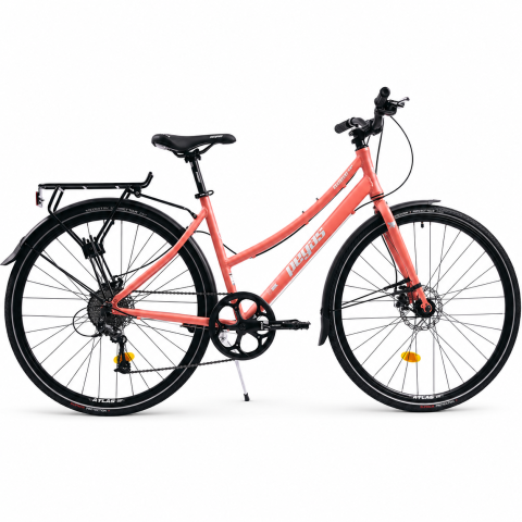 Scutere, ATV si Biciclete - Bicicleta Oras Pegas Hoinar - 28 inch, M, Roz