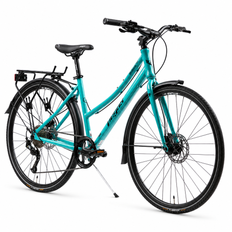 Bicicleta Oras Pegas Hoinar Wmn - 28 inch, M, Turcoaz [2]