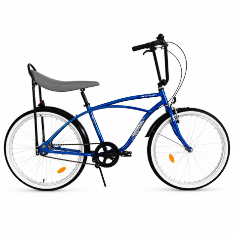 Scutere, ATV si Biciclete - Bicicleta Oras Pegas Strada 1 - 26 inch, M, Albastru