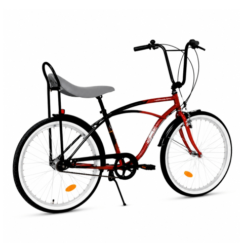 Bicicleta Oras Pegas Strada 1 - 26 inch, M, Maro/Gri [2]