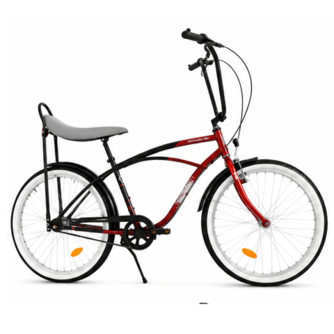 Scutere, ATV si Biciclete - Bicicleta Oras Pegas Strada 1 - 26 inch, M, Maro/Gri