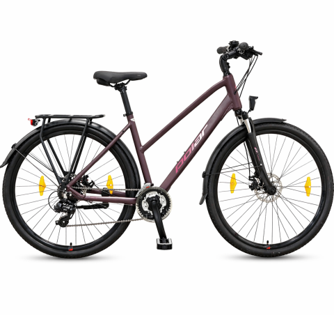 Scutere, ATV si Biciclete - Bicicleta Oras Polar Forester Comp Lady 2026 - 28 Inch, M, Mov