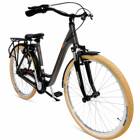 Bicicleta Oras Prophete 52408A - 28 inch, M, Gri [1]