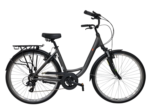 Scutere, ATV si Biciclete - Bicicleta Oras Prophete 52408C - 28 inch, M, Gri