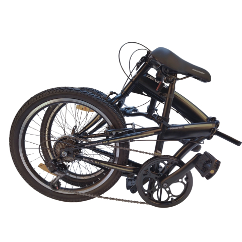 Bicicleta Pliabila Devron Practic 30 - 20 inch, Negru [2]