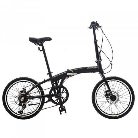 Scutere, ATV si Biciclete - Bicicleta Pliabila Polar Practic 10 - 20 Inch, Negru