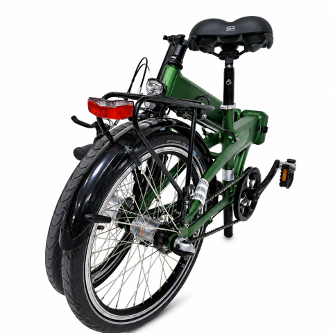 Bicicleta Pliabila Prophete 1294 - 20 inch, Verde [4]