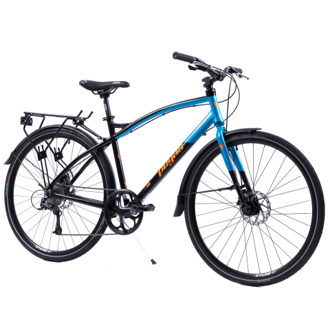 Bicicleta Trekking Pegas Hoinar - 28 inch, M, Negru [3]