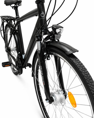 Bicicleta Trekking Prophete 52775 - 28 inch, L, Negru [2]