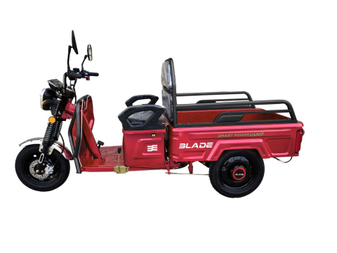 Scutere, ATV si Biciclete - TRICICLU CARGO 1300W, 25 km/h, autonomie 50km  - ACTIVE R6 BLADE