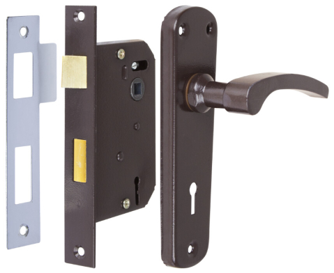 Broaste usa - Broasca P cu Silduri VN - Distanta Interax 57 mm Inaltime 100 mm Latime 60 mm