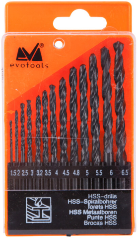 Burghie Metal HSS 13 Pcs - Diametru burghie 1.5-6.5 mm [1]