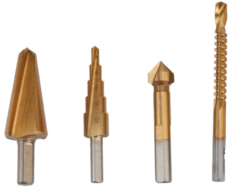Burghie metal - Burghiu in Trepte 4 Pcs