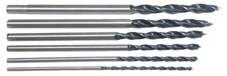 Burghie lemn - Burghiu Lemn Coada Lunga 6 Pcs ETS - Diametru burghiu 6-8-10-12-13-14 mm