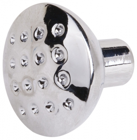 Manere mobiler & lazi - Buton Mobilier 4972 - Diametru buton 32 mm Inaltime buton 27 mm Culoare buton Crom