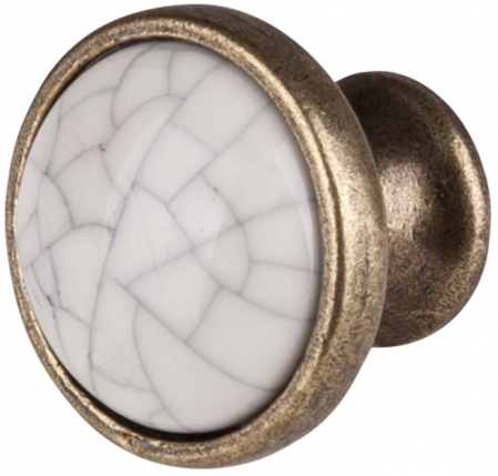 Feronerie, suruburi si elemente fixare - Buton Mobilier Model Ceramic Granit - Diametru buton 33 mm Inaltime buton 25 mm