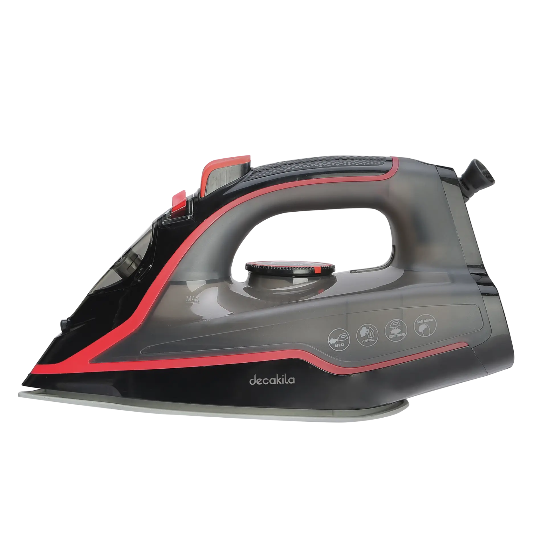 Electrocasnice - Calcator 2400W Negru/Rosu