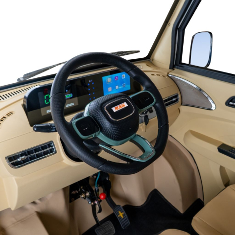 Camioneta/Masinuta/Triciclu/Cvadriciclu RURIS Pilot 5000, putere maximală: 4900 W, Autonomie:130 km, viteza maxima: 25 km/h [13]