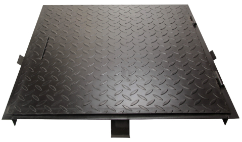 Capac Camin 1047 - Lungime 500 mm Latime 500 mm Culoare Negru [1]