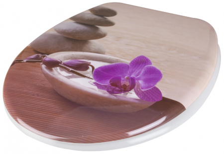 Accesorii vase de toaleta - Capac WC Soft Close Duroplast Orhidee 1129 - Cod capac K01-j