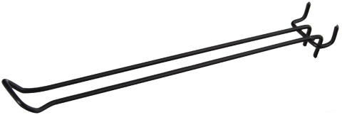Mobila - Carlig Expozitor Metalic ETS - Model Racorduri Lungime 230 mm Grosime 6 mm Cod expozitor 676311/677571/676873