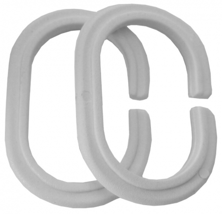 Accesorii baie - Carlige Perdea de Dus - Diametru carlige 24 mm