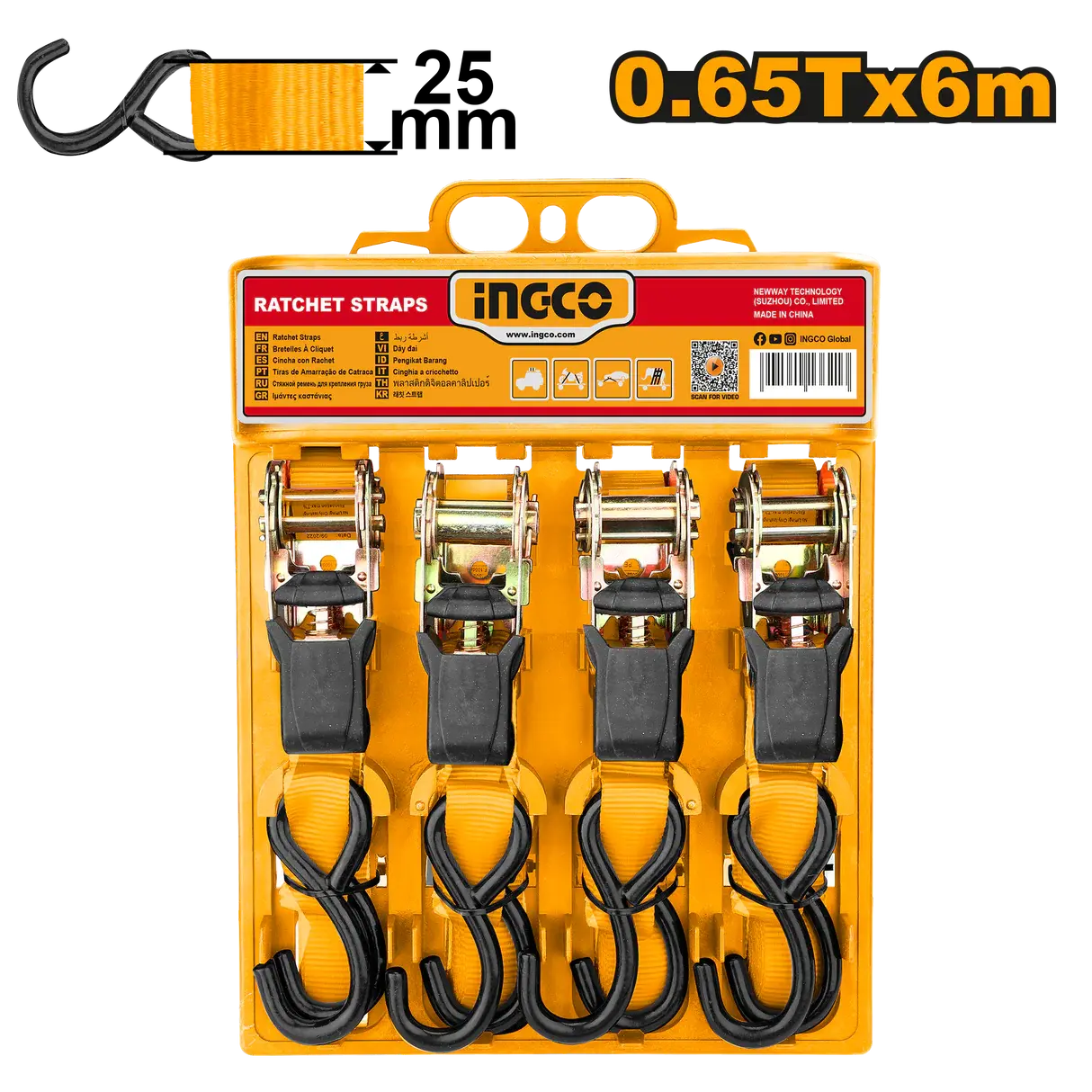 Chingi - Centuri Rapide 6m Set de 4buc