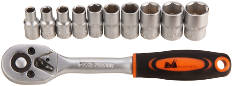 Scule & unelte - Chei Tubulare cu Antrenor 12 Pcs - Marime 5-13 mm