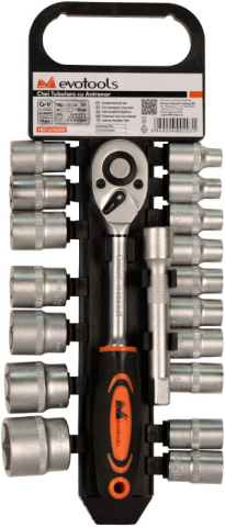 Chei Tubulare cu Antrenor 19 Pcs ETP - Marime 8-32 mm [4]