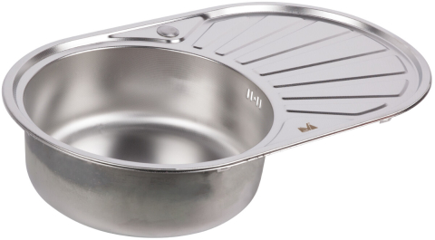 Chiuveta Inox Rotunda cu Picurator pentru Blat XL-836 - Dimensiuni chiuveta 760x460x170 mm [1]