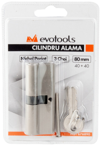Cilindru Alama EvoTools - Culoare Alama Tip Centrat [1]