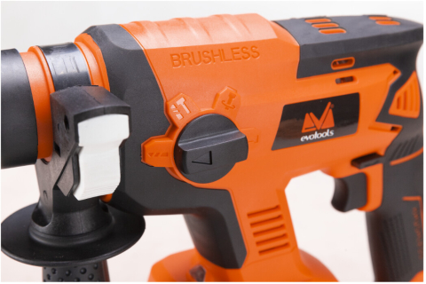 Ciocan Rotopercutor fara Acumulator si Incarcator Brushless EvoTools [2]