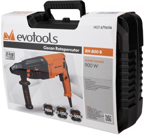Ciocan Rotopercutor RH 800B EPTO - Putere ciocan 900 W [5]