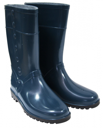 Cizme de cauciuc - Cizme din PVC Albastre Dama C10