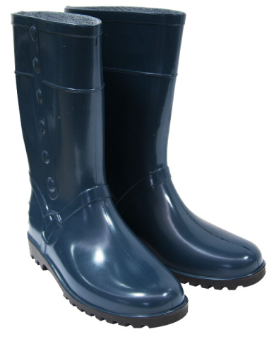 Cizme de cauciuc - Cizme din PVC Albastre Dama C10