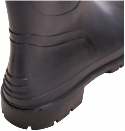 Cizme din PVC Tip Bursuc Negre [2]